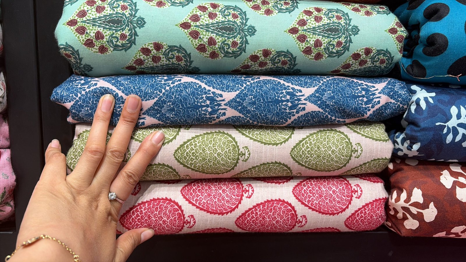 RAMYALAYANA fabric selection