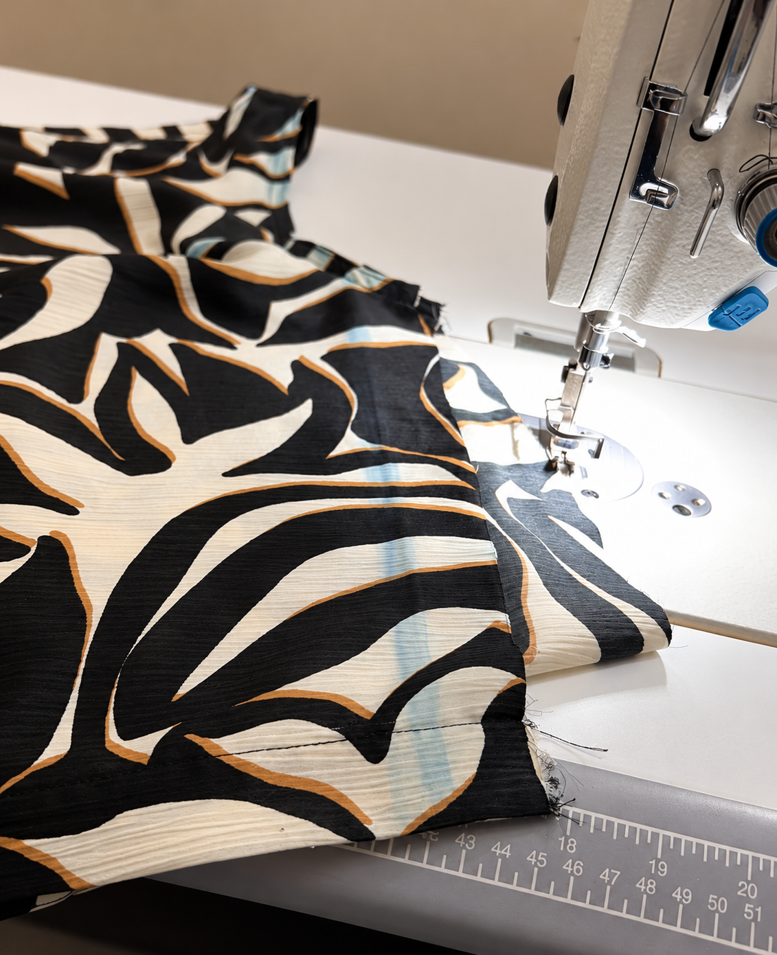 RAMYALAYANA garment being sewn